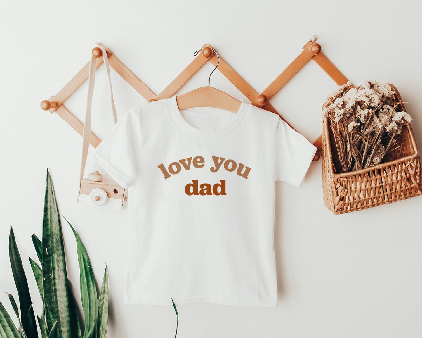 Love You Dad Kids Shirt, Love you Daddy baby tee, New Dad Gift, Father's Day Gift, Baby Romper, Dad gift from kids, New Dad gift from baby