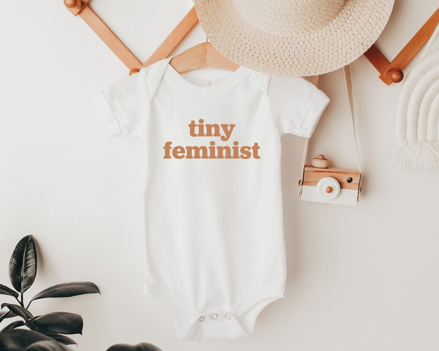 Tiny Feminist Onesie / Tee