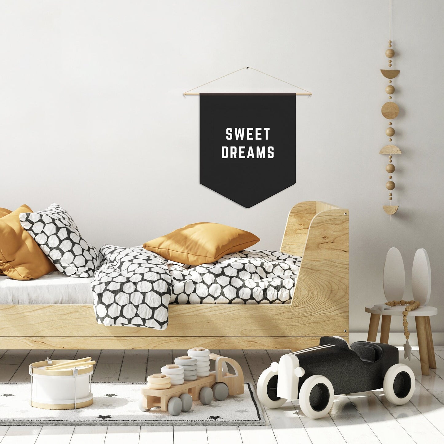 Sweet Dreams Nursery Pennant Flag