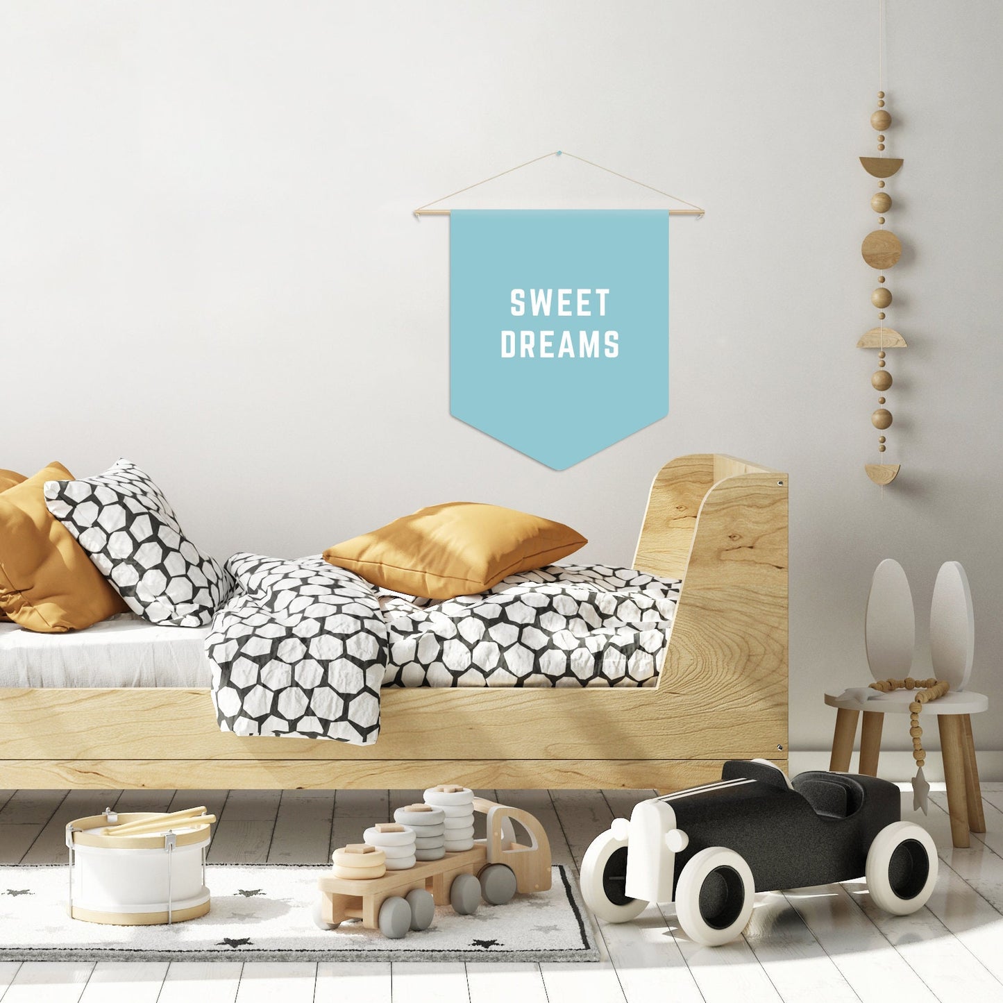 Sweet Dreams Nursery Pennant Flag
