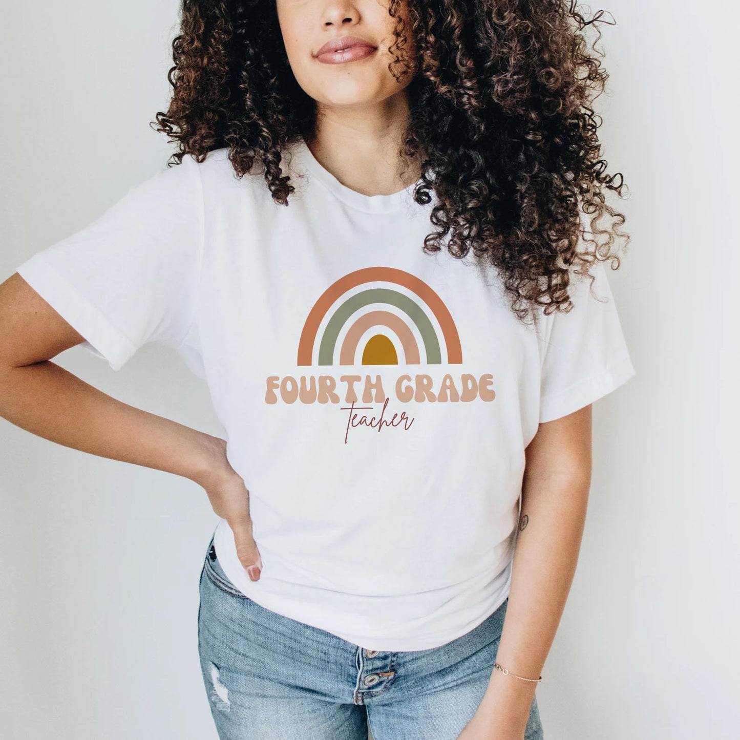 Fourth Grade Teacher Shirt