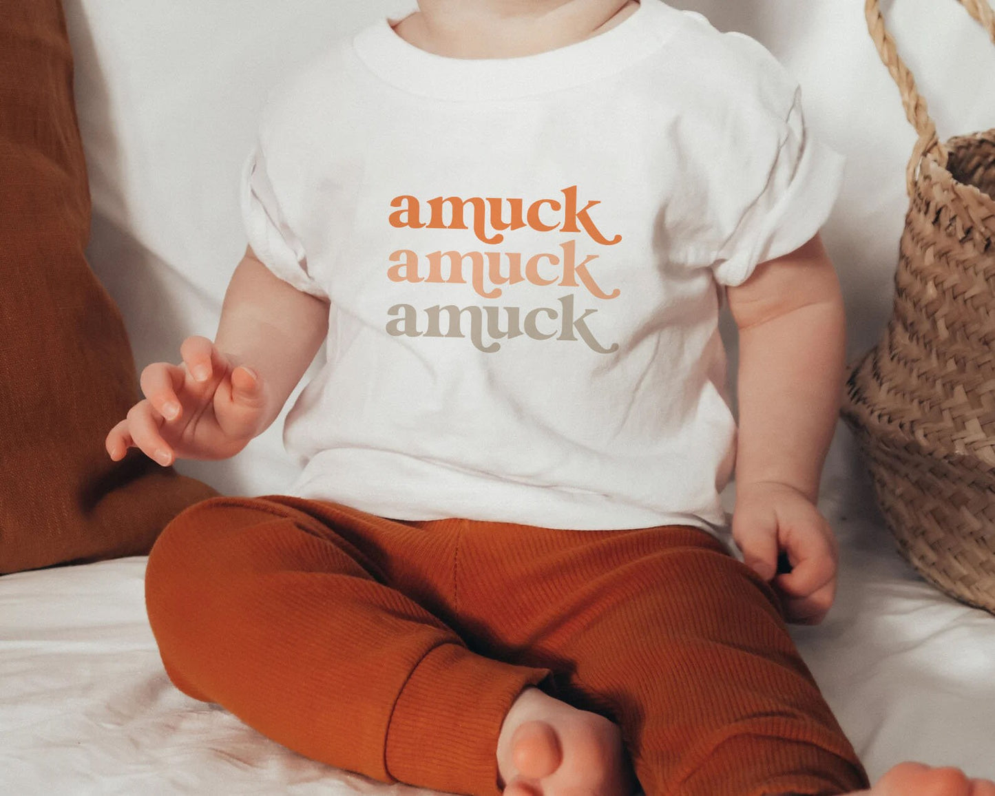 Amuck Amuck Amuck Onesie / Tee