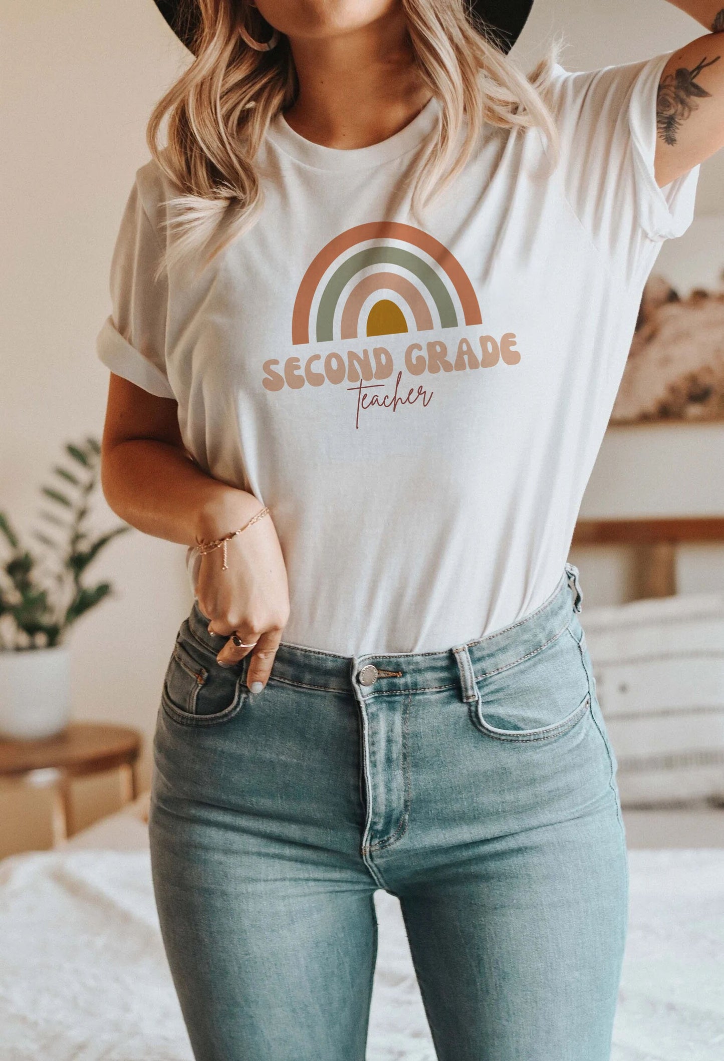Second Grade Teacher Shirt