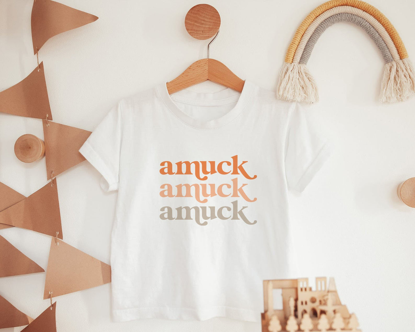 Amuck Amuck Amuck Onesie / Tee