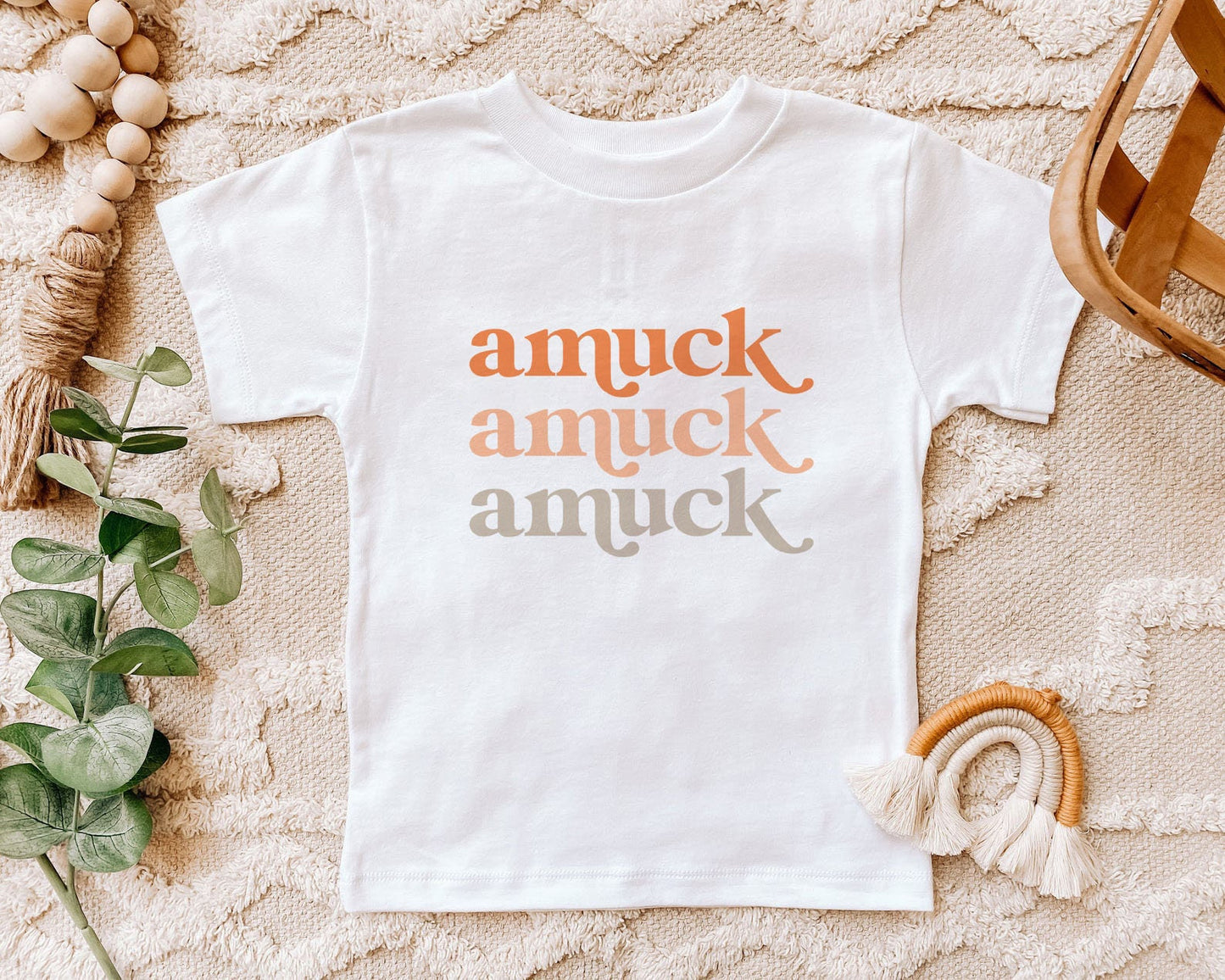 Amuck Amuck Amuck Onesie / Tee