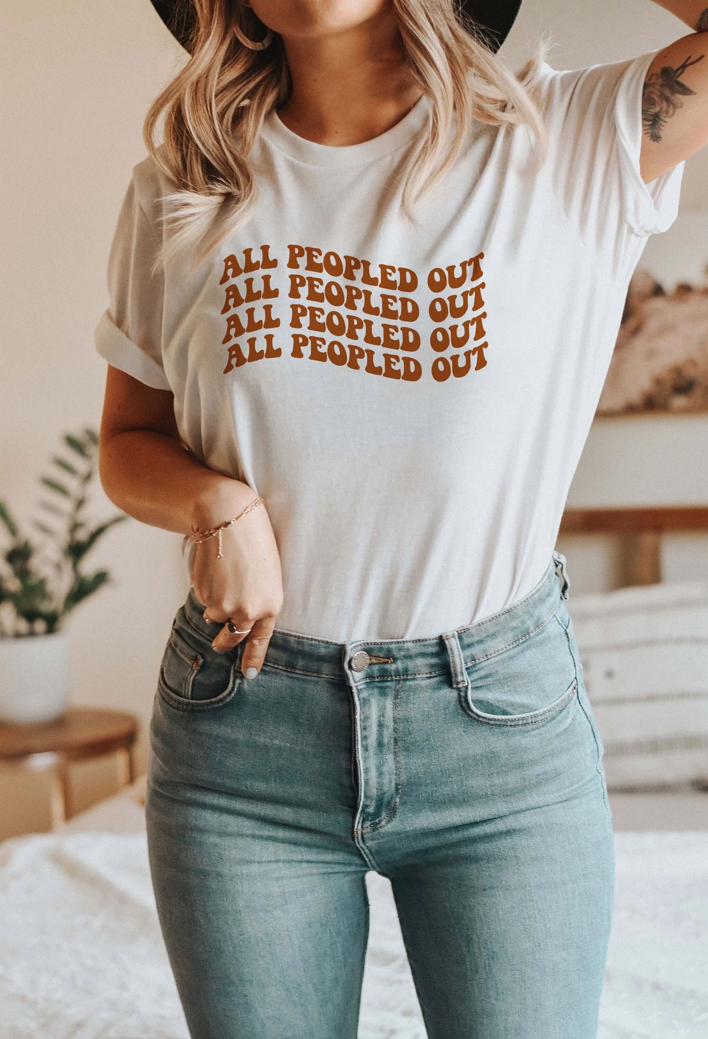 All Peopled Out Tee