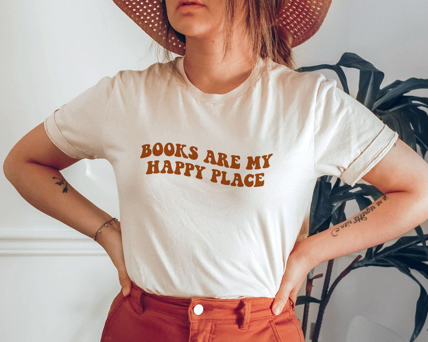 Books are my happy place shirt, Bookish Shirt, BookTok Book Lover Gift, Retro Book Shirt Gift for Book Lover Books are life, Book Nerd Shirt