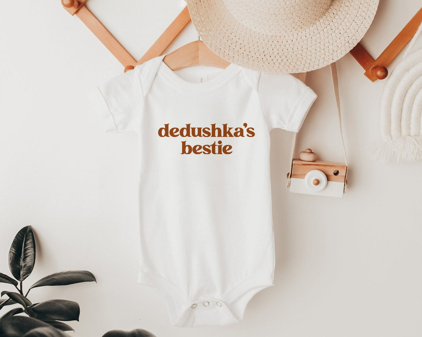 Dedushka's Bestie Onesie® Russian Grandpa Gift, Father's Day Gift for Dedushka, Russian Grandpa Christmas Gift, Birthday gift for Dedushka