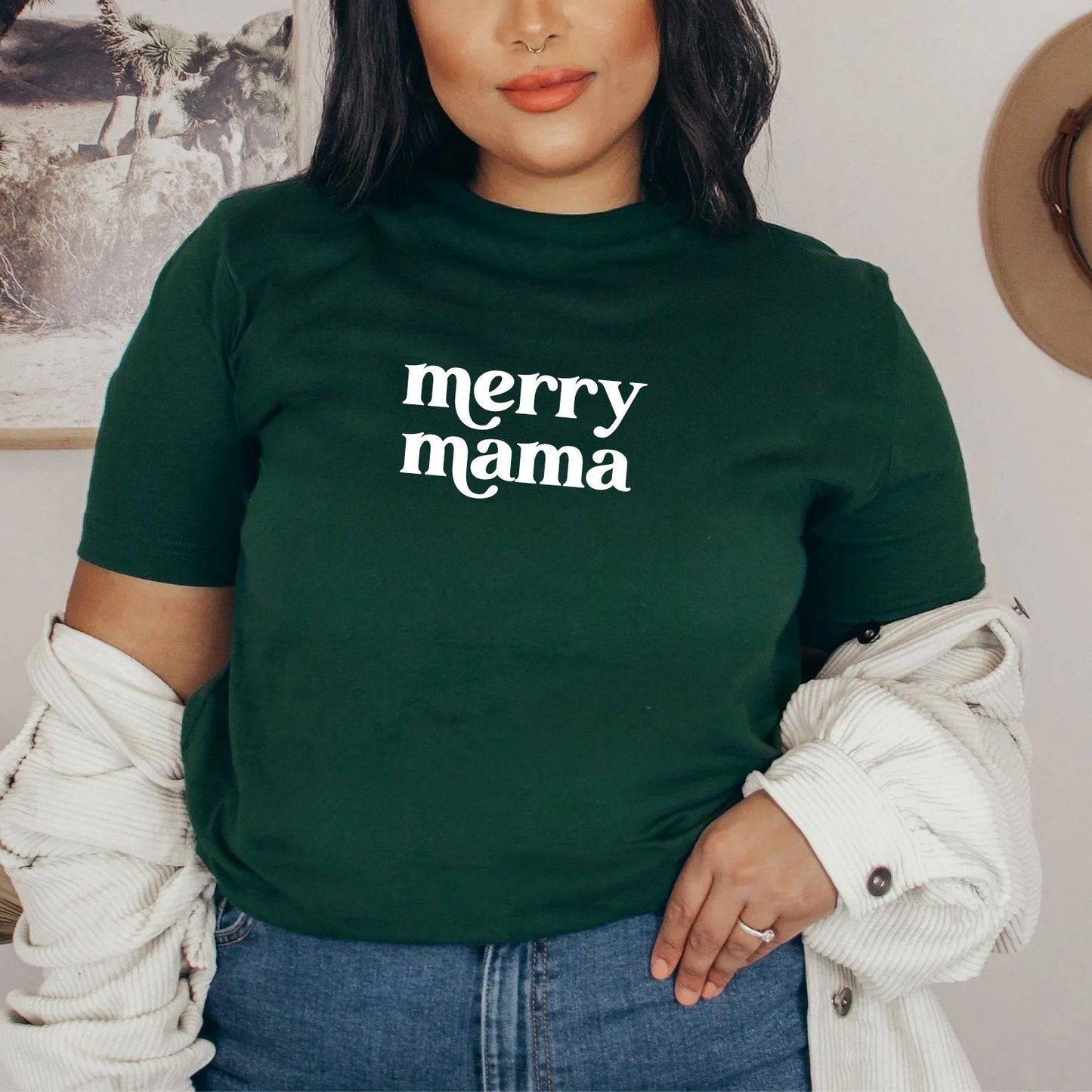 Merry Mama Christmas Tee