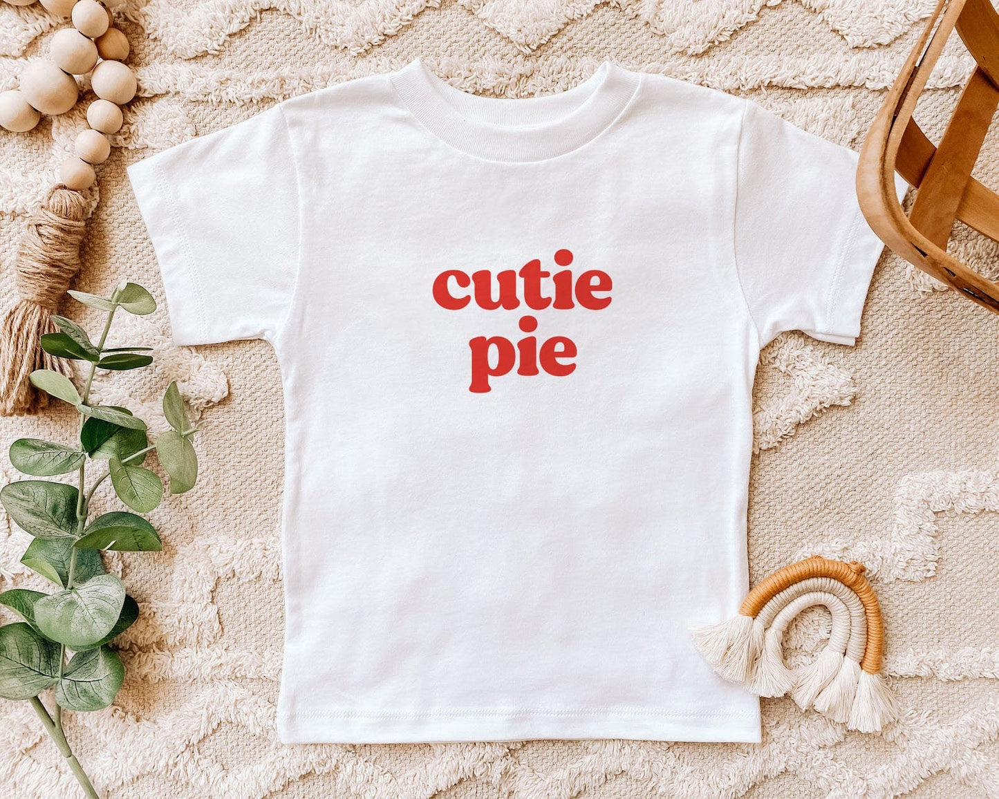 Cutie Pie Valentine's Day Onesie® Kids Valentine Shirt Valentine Kids Shirt Girls Valentine Shirt Boy Valentine Tshirt Toddler Valentine Tee