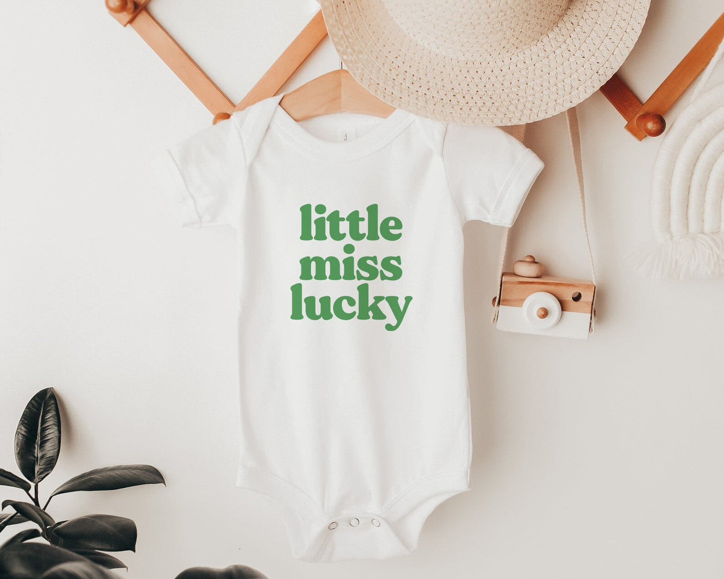 Little Miss Lucky St Patrick's Day Shirt