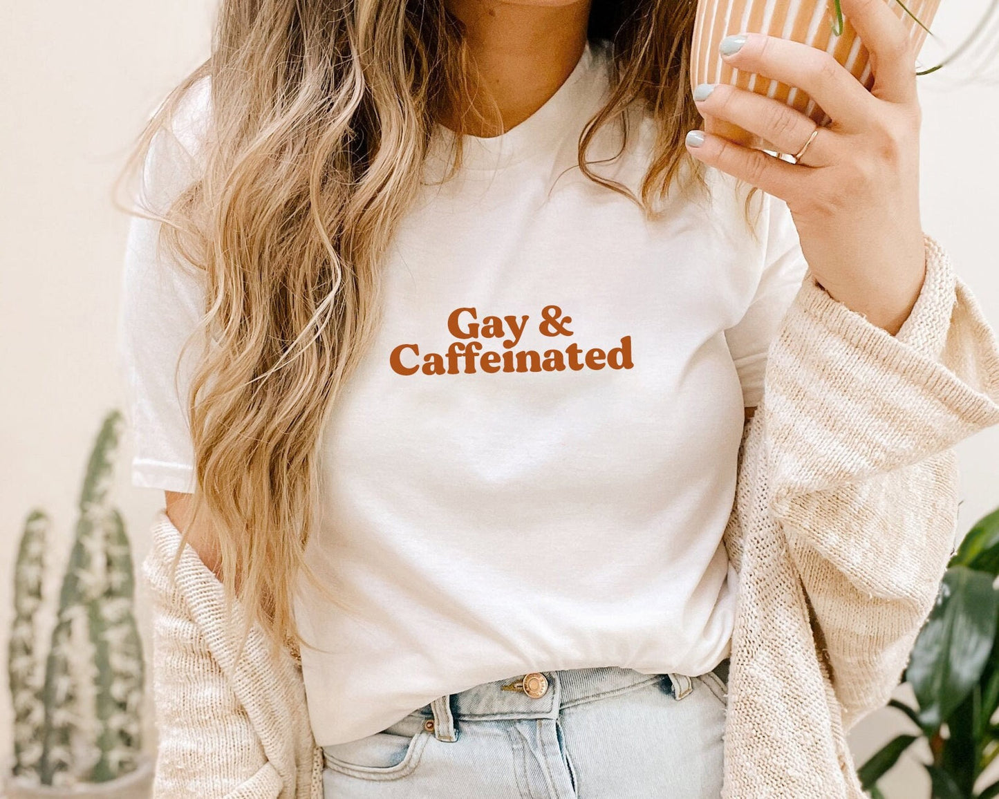 Gay & Caffeinated Tee