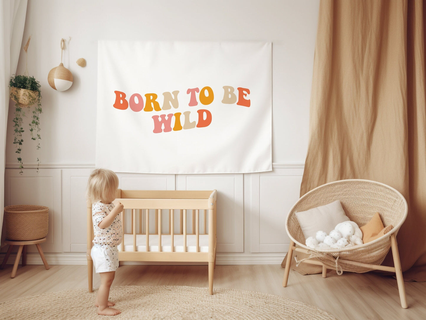 Born to Be Wild Playroom Banner