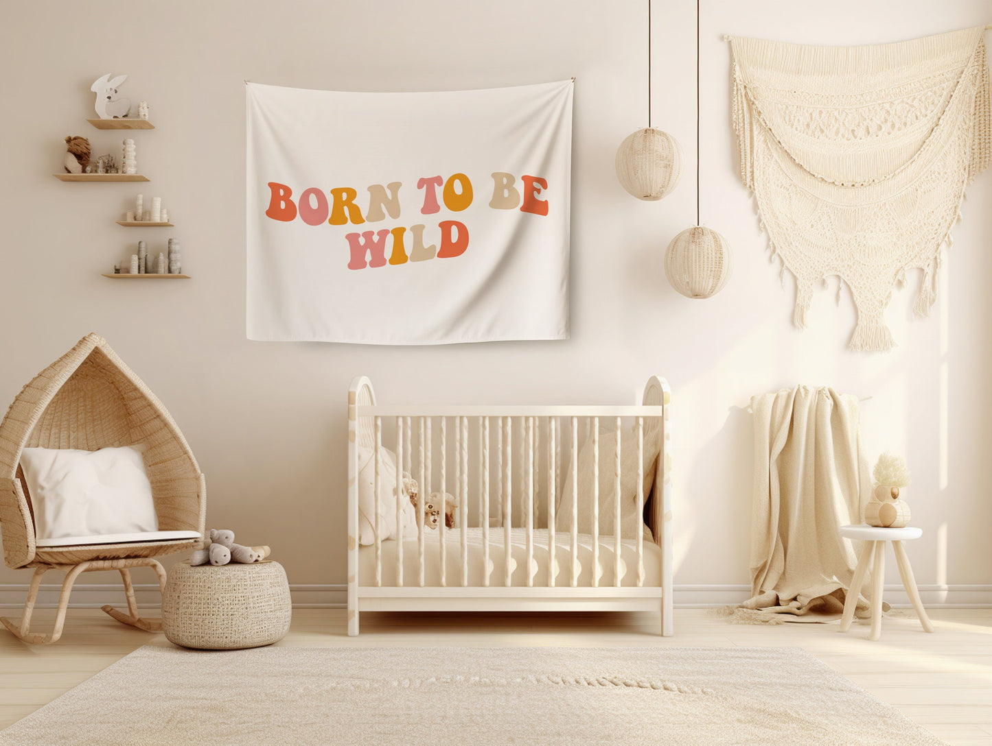 Born to Be Wild Playroom Banner