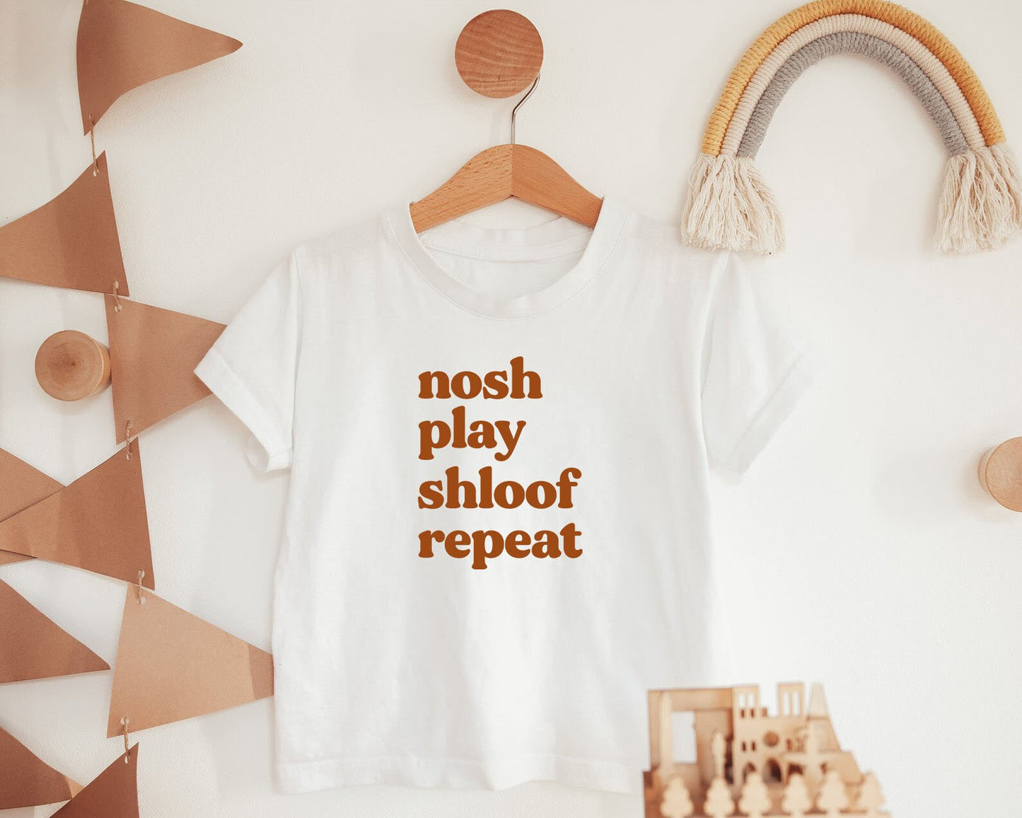 Nosh Play Shloof Repeat Onesie / Tee