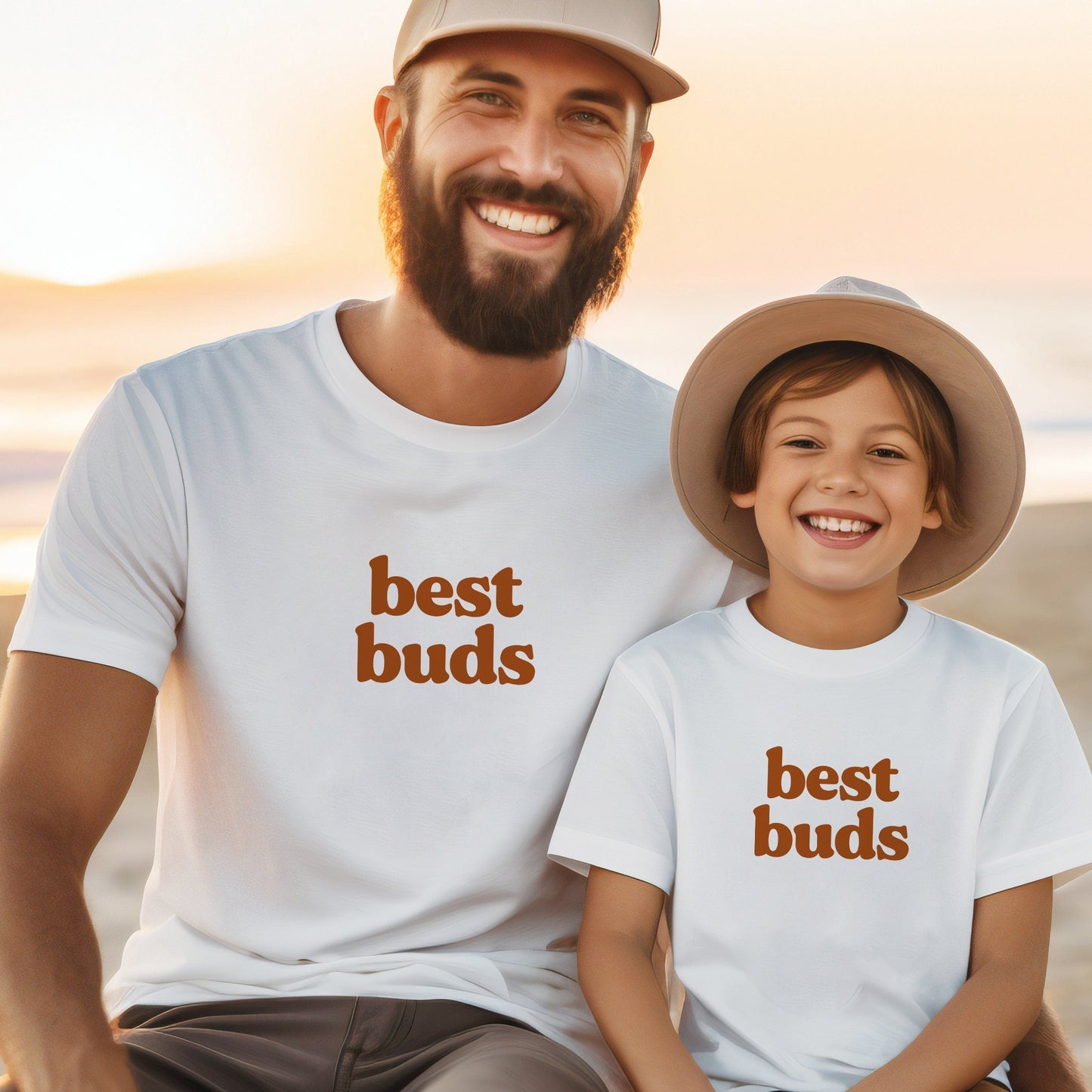 Best Buds Matching Dad Tees