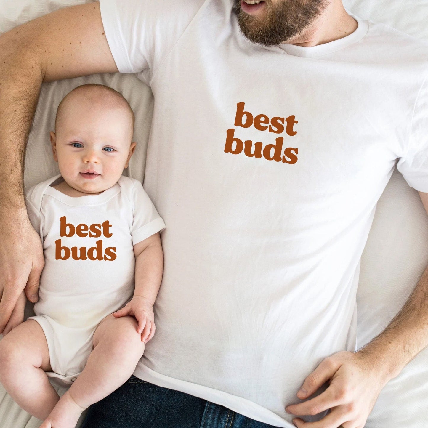 Best Buds Matching Dad Tees