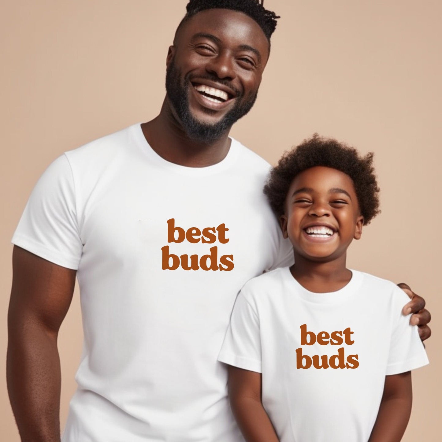 Best Buds Matching Dad Tees