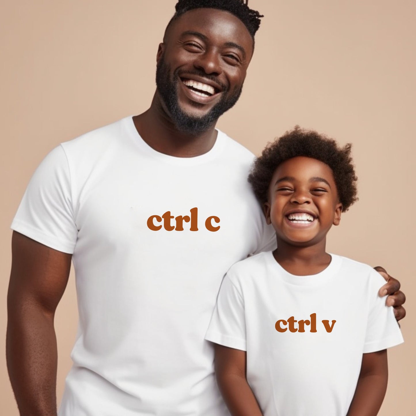 Ctrl C Ctrl V Matching Dad Shirts