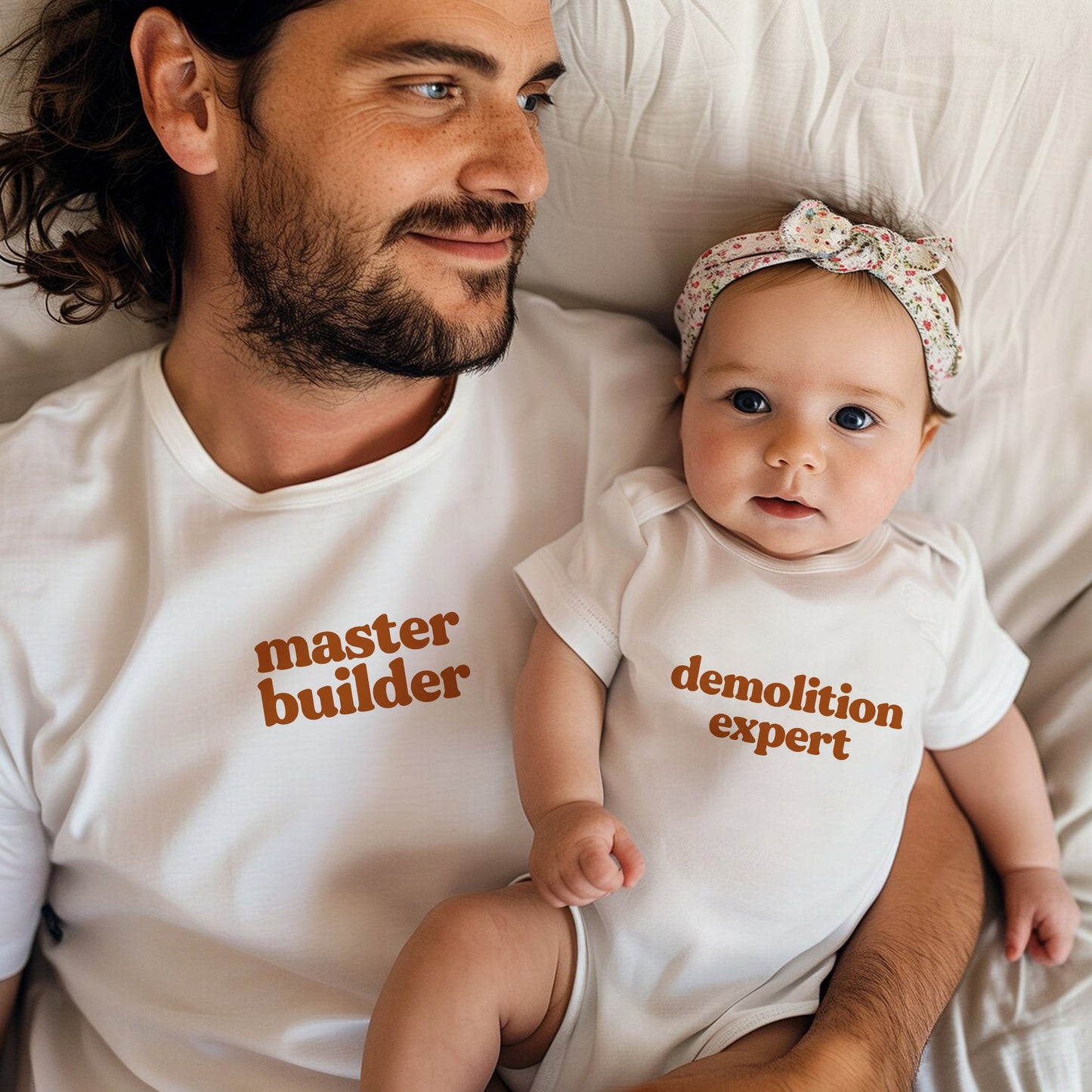 Master Builder + Demolition Expert Matching Tees