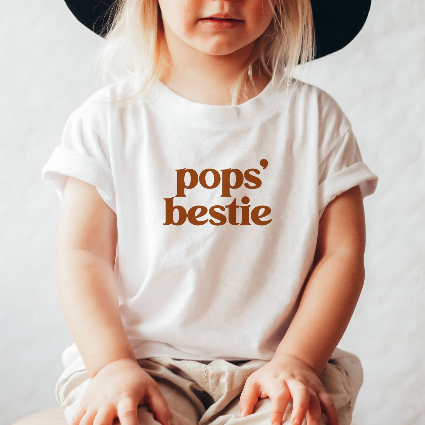 Pops' Bestie Onesie® Father's Day Gift for Dad or Grandpa, Pop Christmas Gift Birthday Gift for Pop I love Pop Retro Grandfather Gift