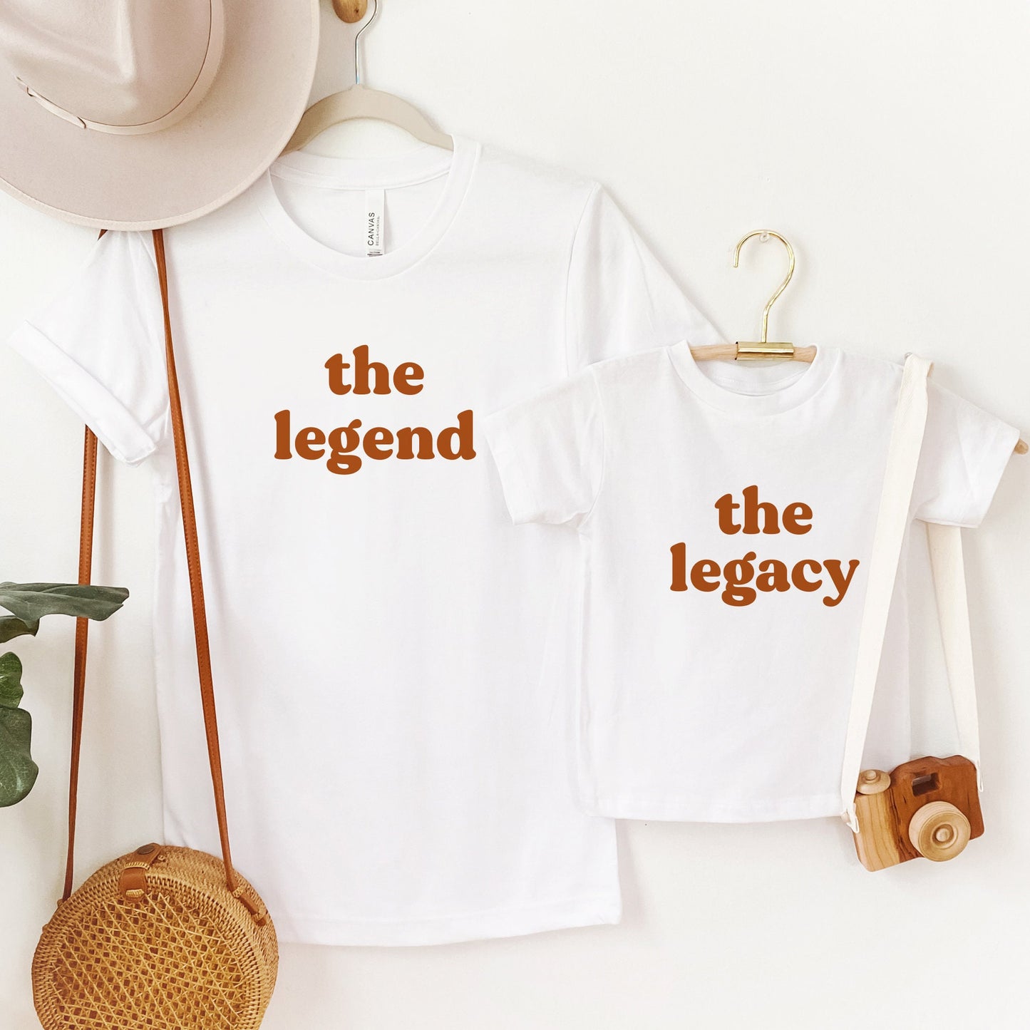 The Legend + The Legacy Matching Tees