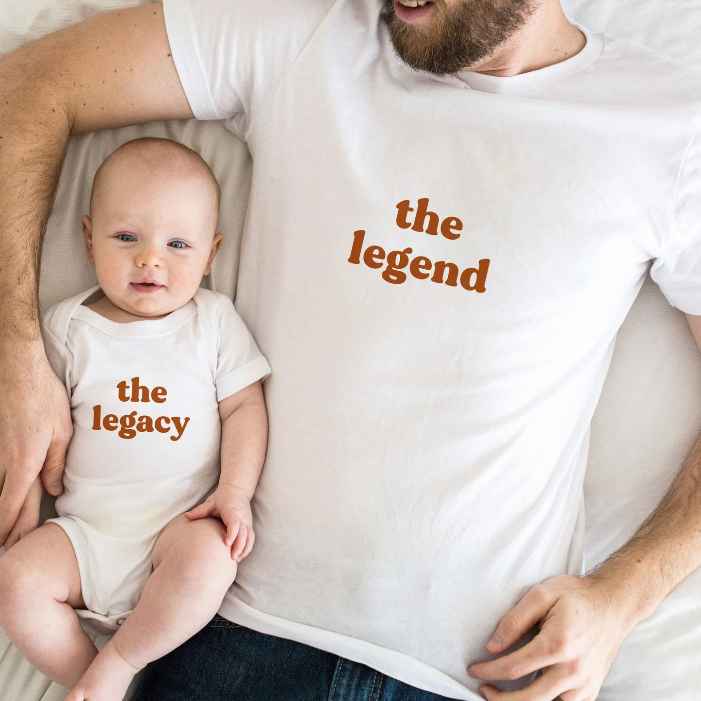 The Legend + The Legacy Matching Tees