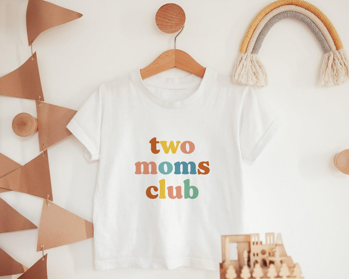 Two Moms Club Onesie / Kids Tee