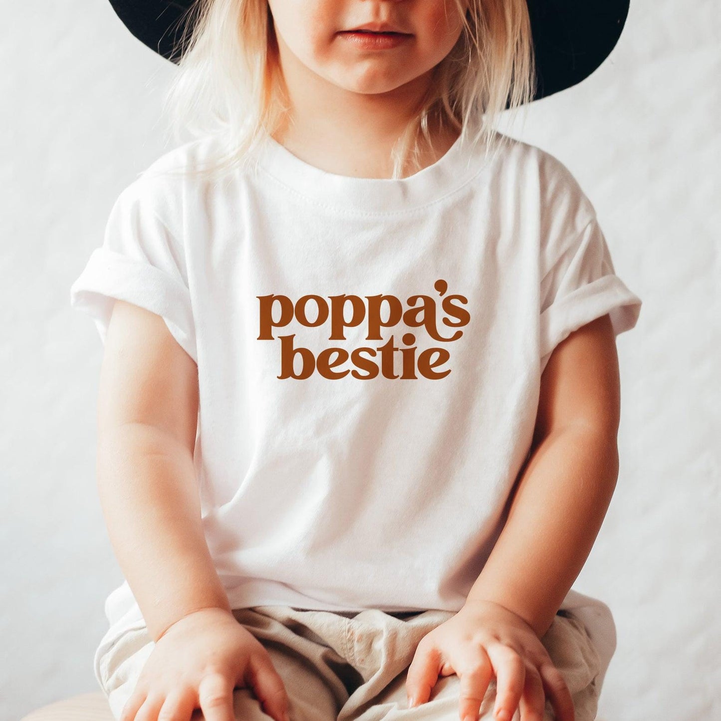 Poppa's Bestie Onesie / Kids Tee