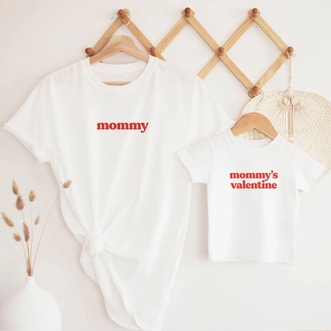 Mum and Son Valentines day sweatshirts
