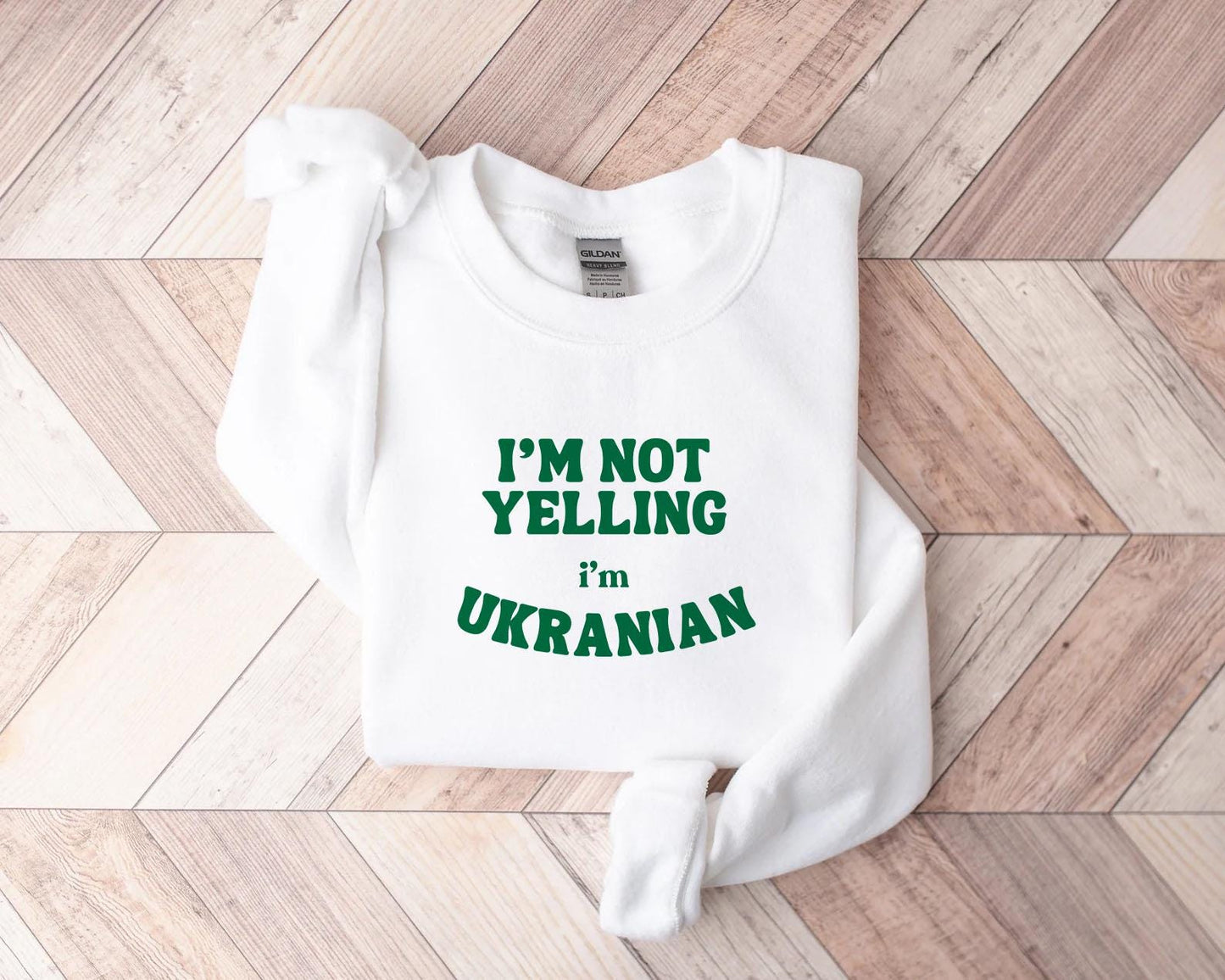 Funny Ukranian Baby Onesie® Ukranian Baby Shower Gift Mother's Day Gift I'm not yelling I'm Ukranian Kids Tee Ukranian Sweatshirt Christmas
