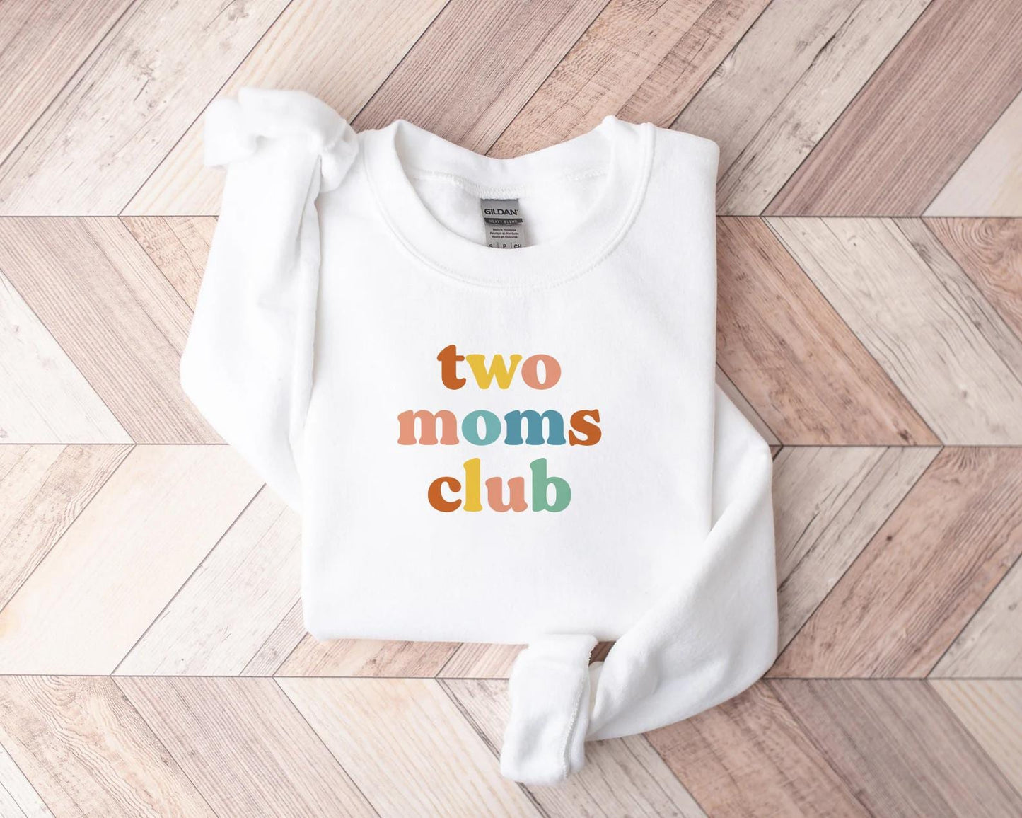 Two Moms Club Tee