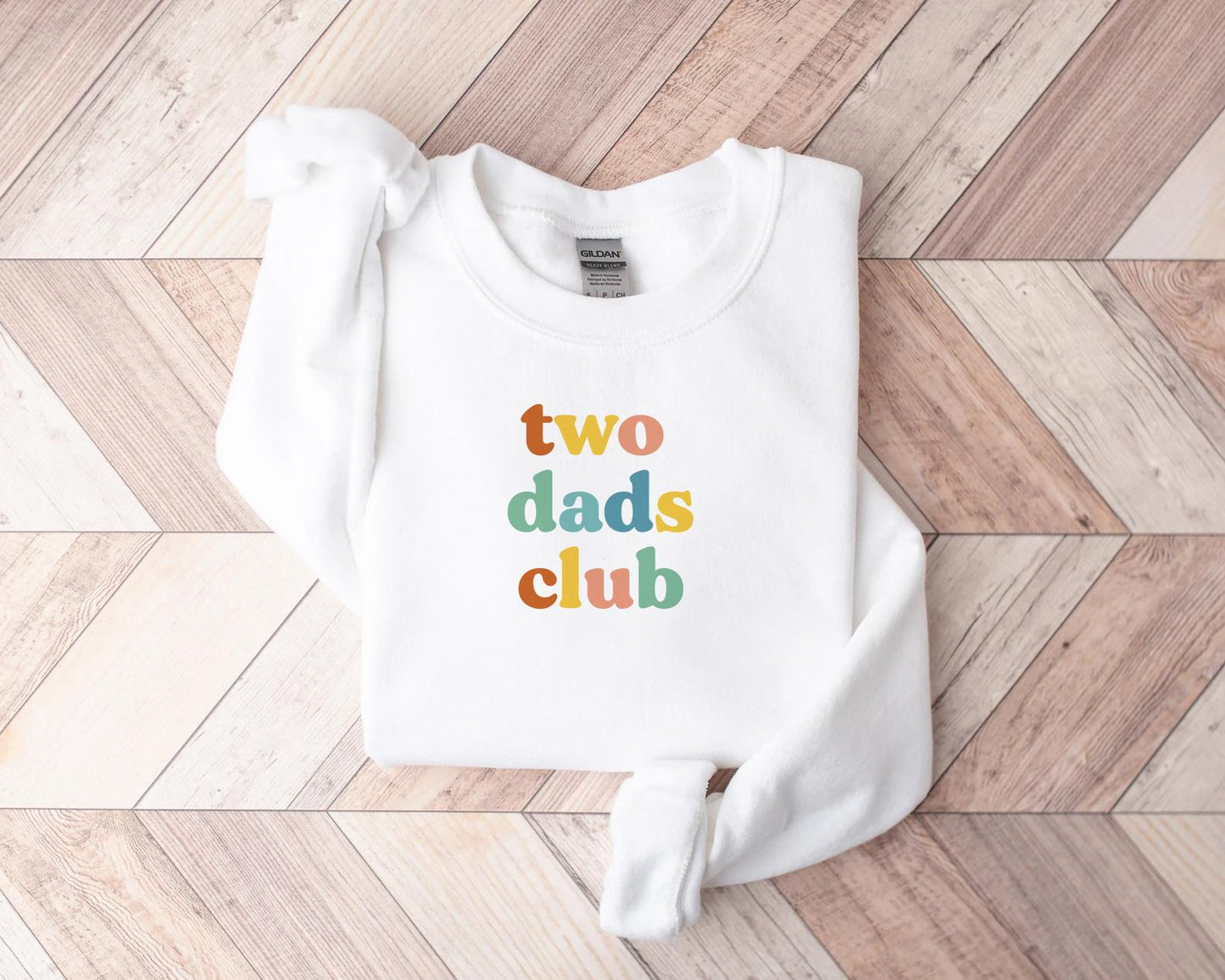 Two Dads Club Shirt Pride Month Gay Dads Matching Baby First Father's Day Gift Gay Dads Gift New Gay Dads Pride Parent Shirt LGBTQ Shirt