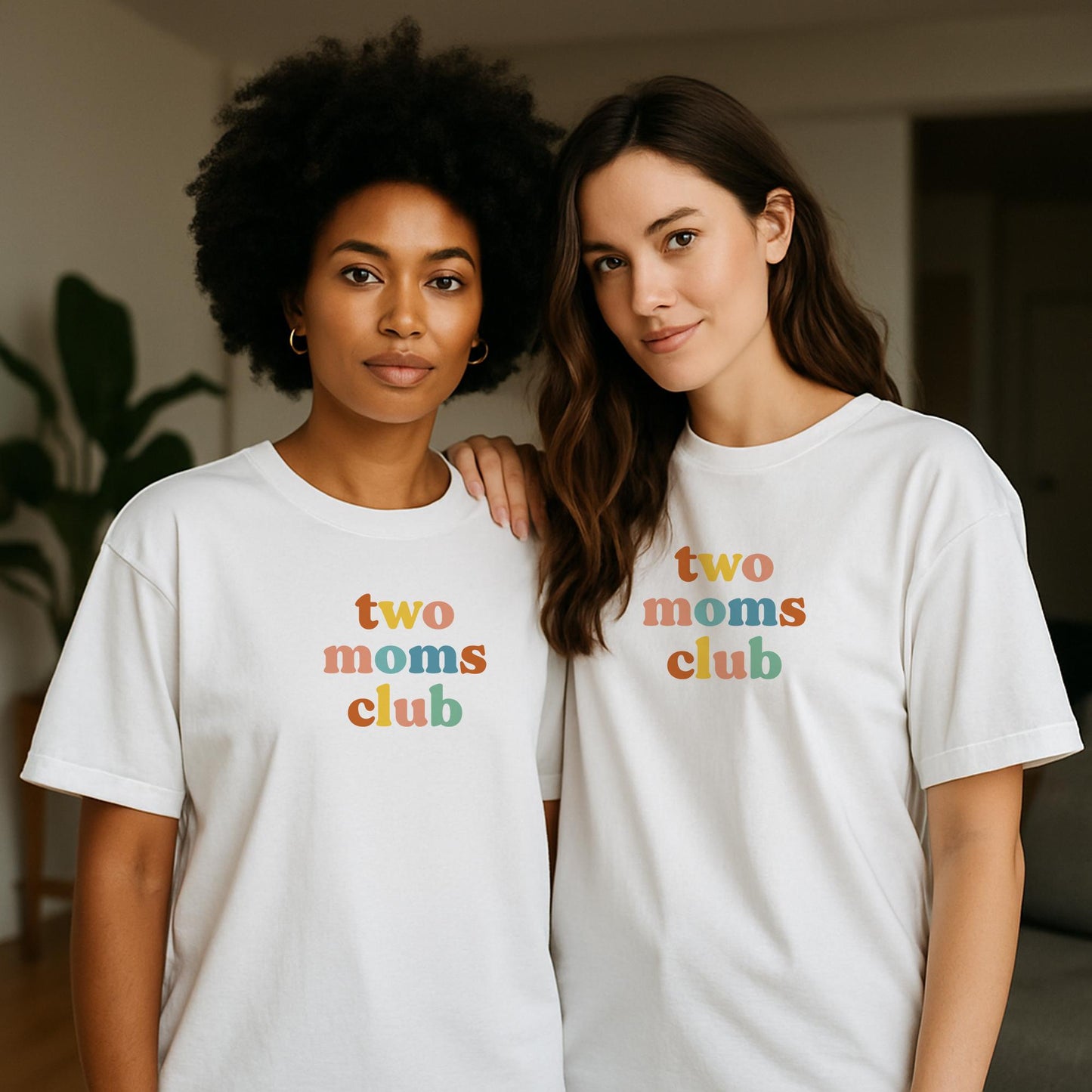 Two Moms Club Tee