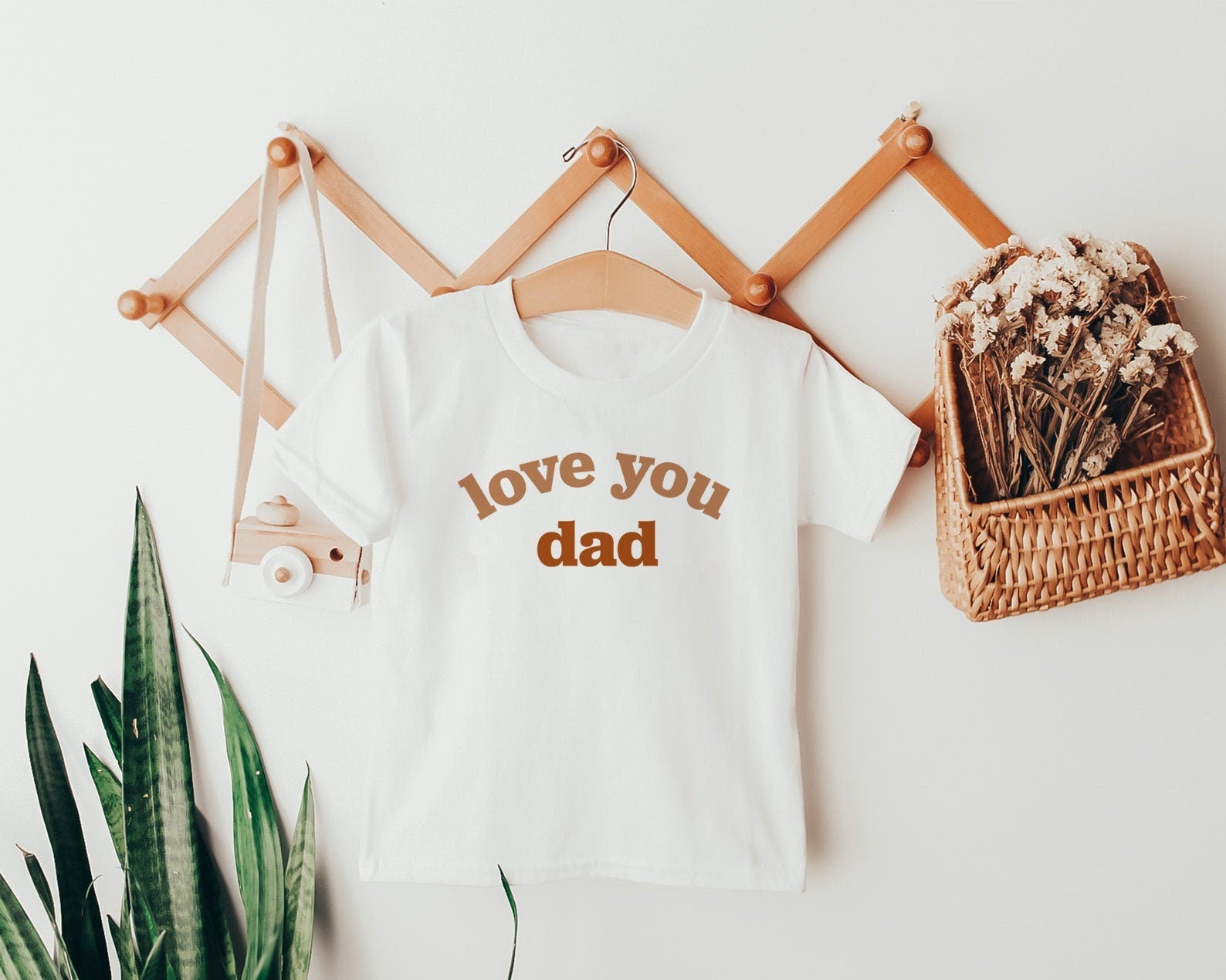 Love You Dad Kids Shirt, Love you Daddy baby tee, New Dad Gift, Father's Day Gift, Baby Romper, Dad gift from kids, New Dad gift from baby
