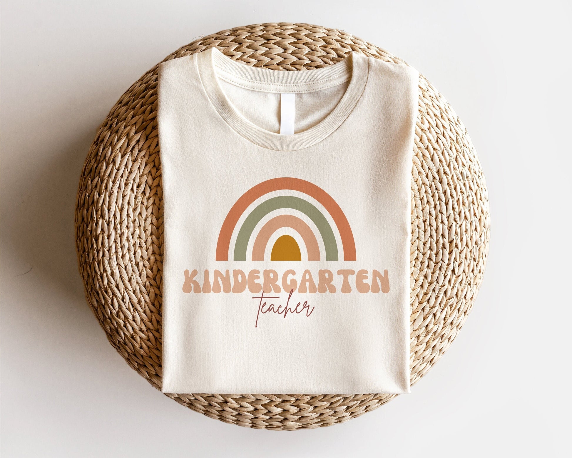 Kindergarten Teacher Shirt, Groovy Kindergarten Shirt Retro Kinder T-shirts, Teacher Team Shirts, Kinder Squad Kinder Crew Kindergarten Team