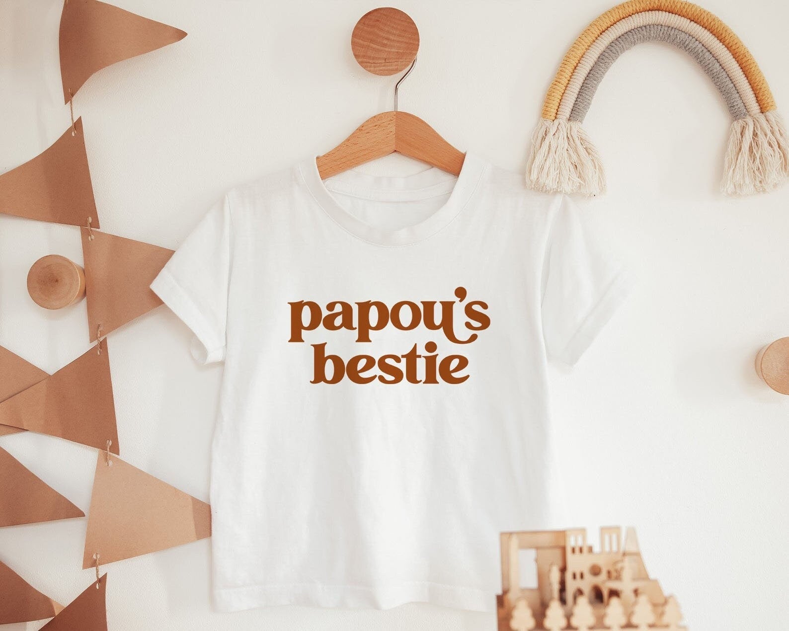Papou's Bestie Onesie® Greek Grandpa Father's Day Gift for Papou Birthday Gift for Papou I love Papou and YiaYia Papou Christmas Gift