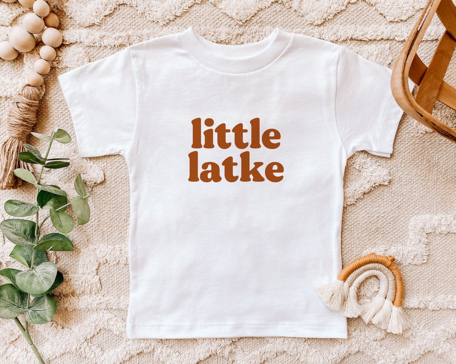 Little Latke Onesie®, Cute Hanukkah Onesie®, Funny Chanukah Onesie®, Jewish Baby Gift, Jewish holiday gift for kids or baby, Jewish Onesie®