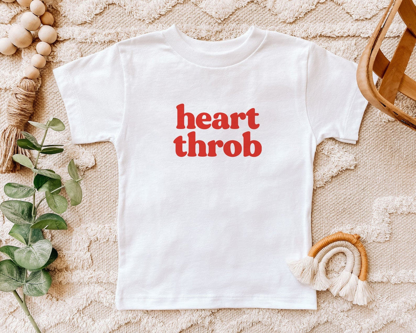 Heart Throb Boys Valentine's Day Tshirt, Valentine's Day Onesie® Valentine Kids Shirt, Valentine Shirt for Boys Toddler Baby Valentine Tee