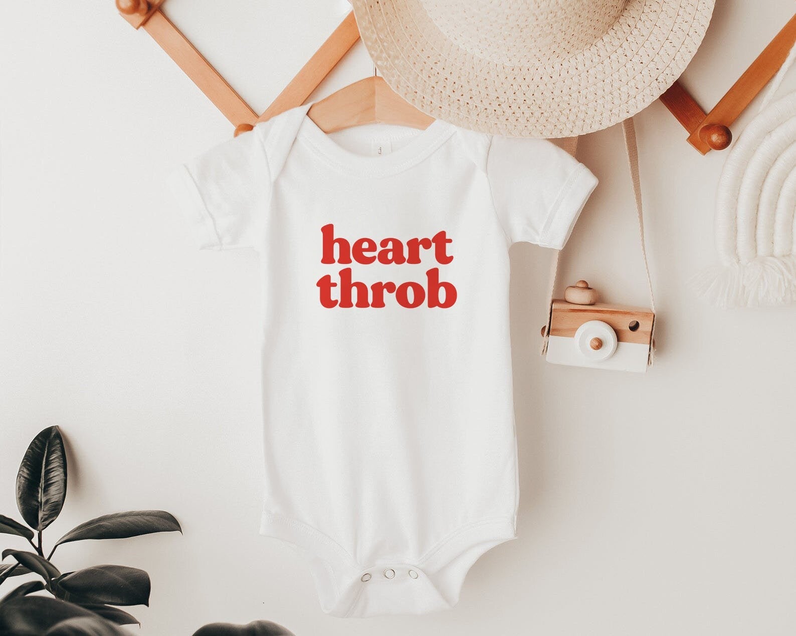 Heart Throb Boys Valentine's Day Tshirt, Valentine's Day Onesie® Valentine Kids Shirt, Valentine Shirt for Boys Toddler Baby Valentine Tee