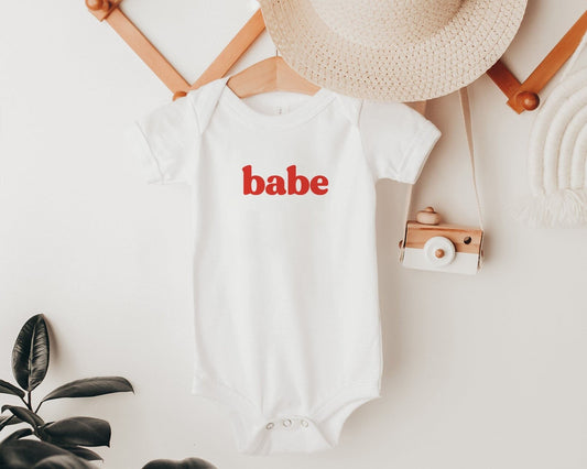 Babe Valentine's Day Onesie® Kids Valentine Shirts, Valentine Kids Shirt, Girl Valentine Shirt, Boy Valentine Tshirt, Toddler Valentine Tee
