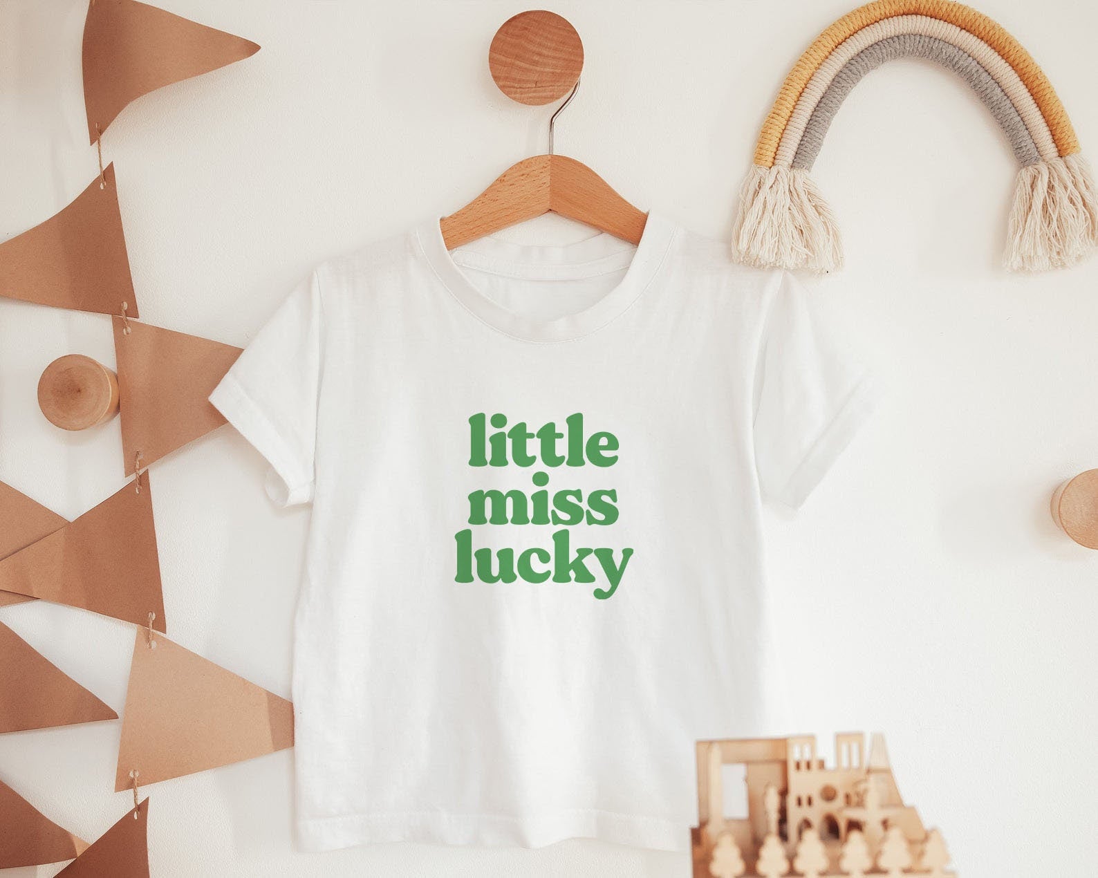 Little Miss Lucky St Patrick's Day Shirt