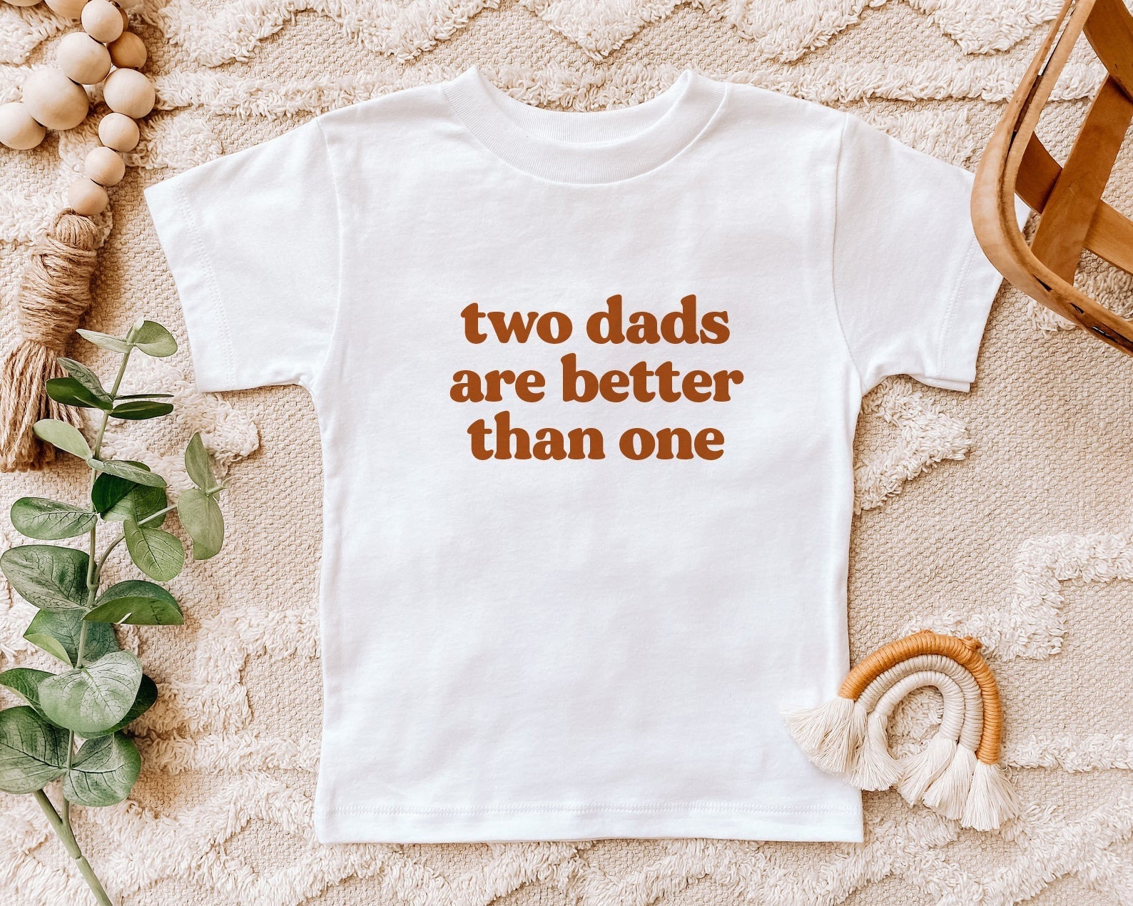 Gay Dads Onesie® Gay Dad Gift, Gay Parents, Two Dads are Better Than One, Gay Father's Day Gift, Pride Onesie®, Rainbow Family Shirt, LGBT