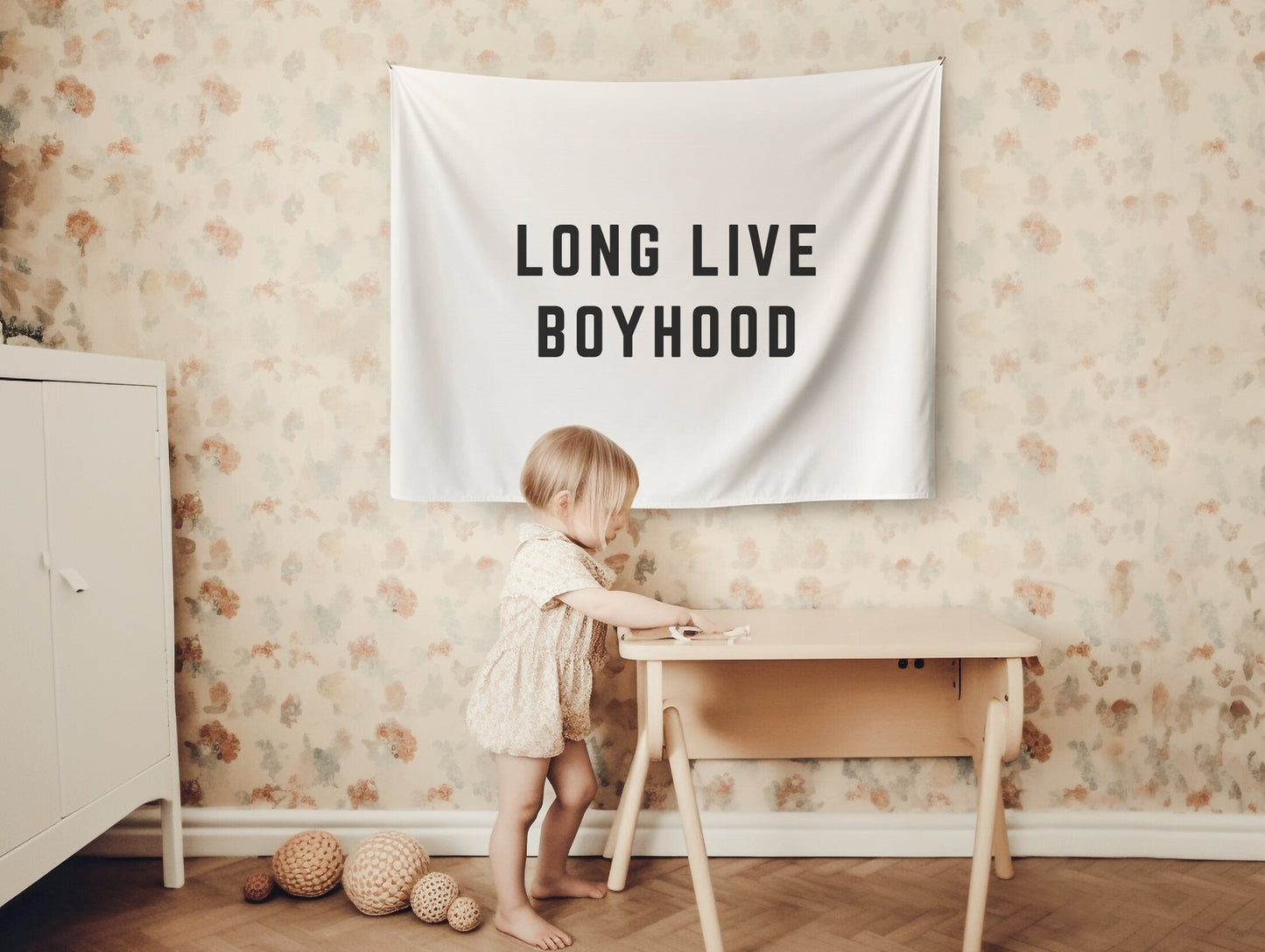 Long Live Boyhood Flag Banner Boys Room Decor Playroom Wall Decor Playroom Banner Boys Nursery Decor Toddler Room Sign Boys Room Wall Art