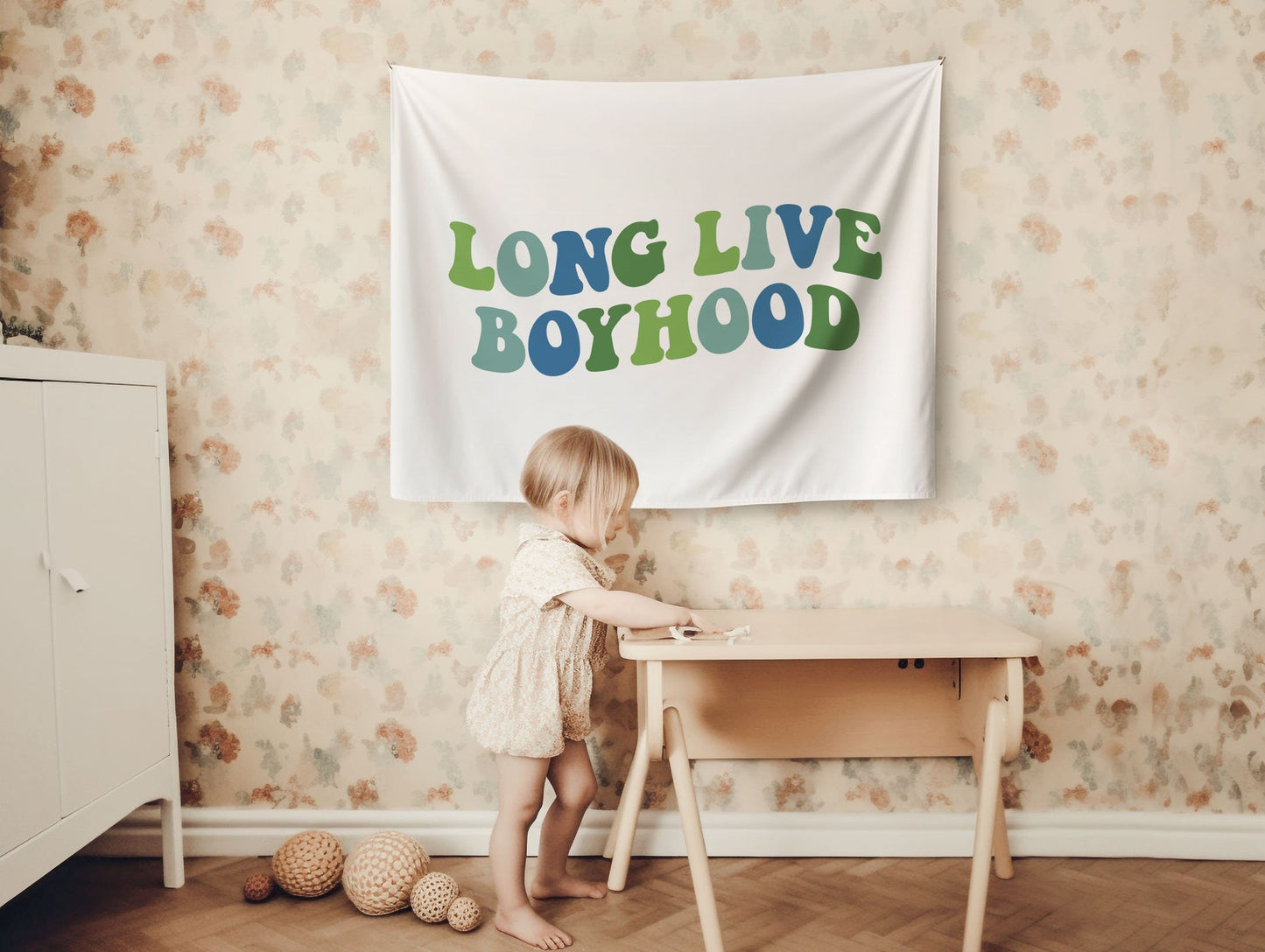 Long Live Boyhood Flag Banner Boys Room Decor Playroom Wall Decor Playroom Banner Boys Nursery Decor Toddler Room Sign Boys Room Wall Art