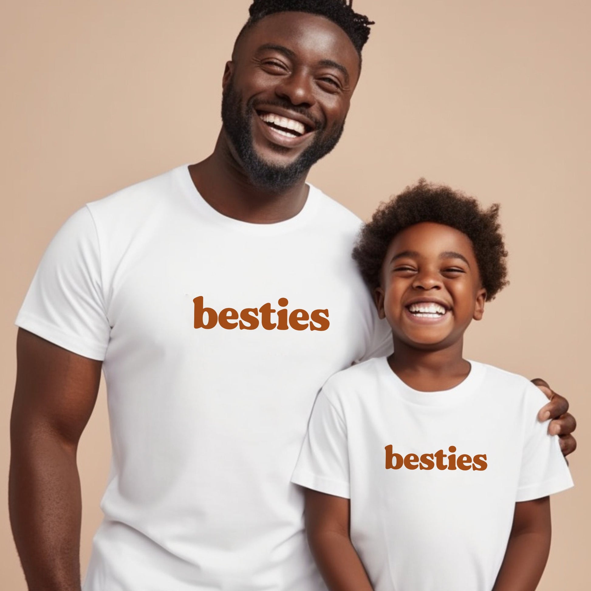 Besties Matching Dad and Mini Shirts