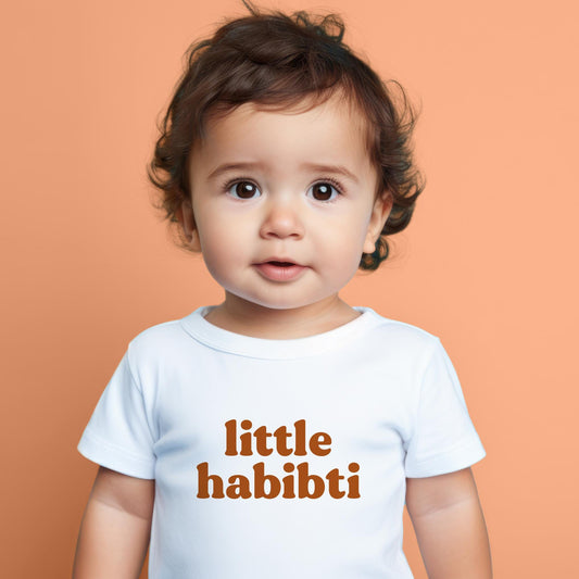 Little Habibti Tshirt, Little Habibti Onesie®, Arabic Toddler Shirt, Muslim Baby Shower Gift Arab Baby Gift Muslim baby gift Muslim Mom gift