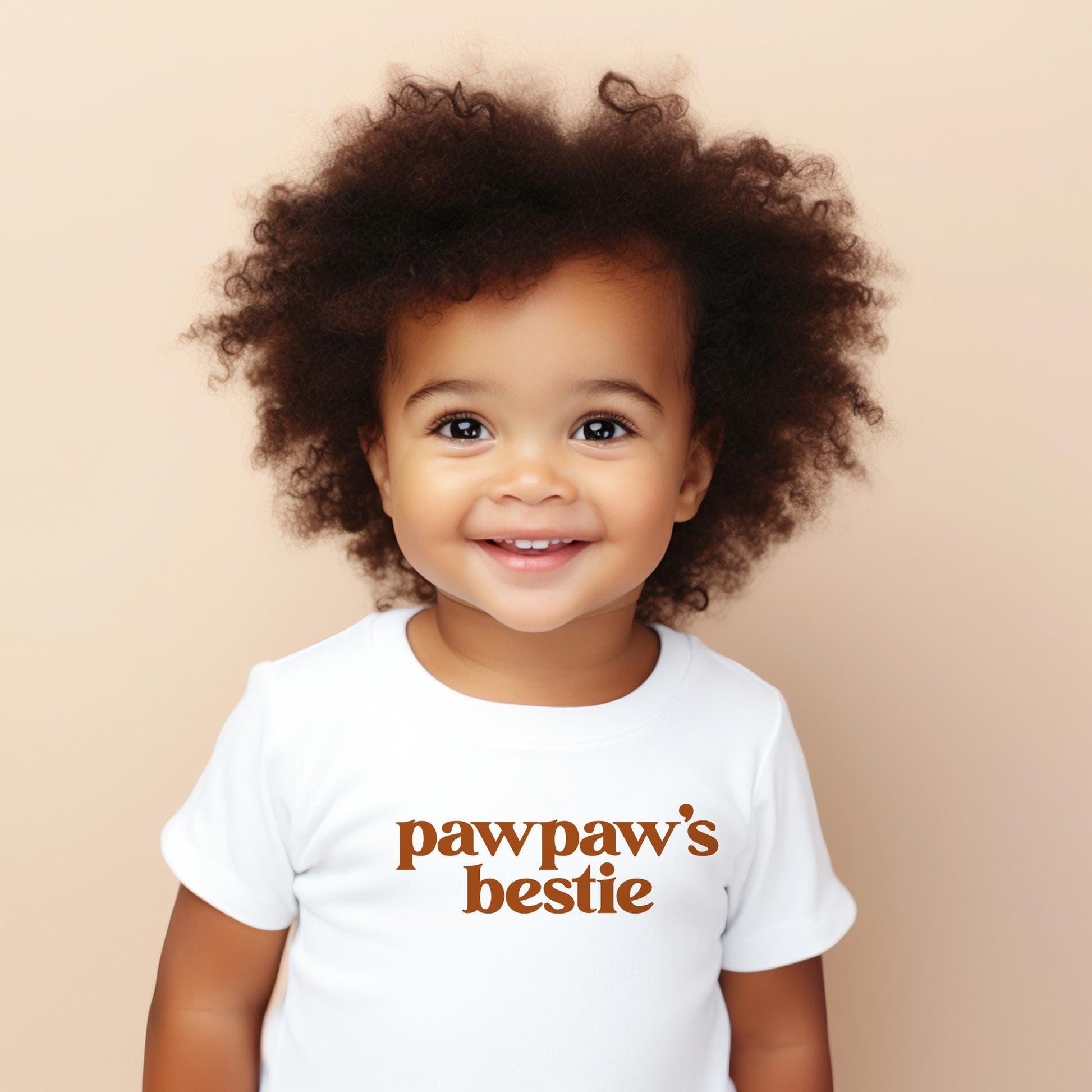 Pawpaw's Bestie Onesie® Grandpa Father's Day Gift for Pawpaw Christmas Gift for Pawpaw Birthday Gift for Pawpaw I love Pawpaw Kids Tshirt