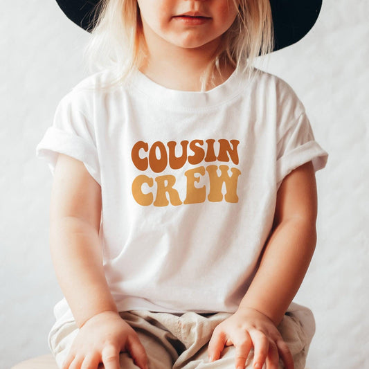 Cousin Matching Kids Tees, Family Reunion Kids Shirts Big Cousin Shirt, Little Cousin T-Shirt, Cousins Matching Cousin Crew Baby Onesie®