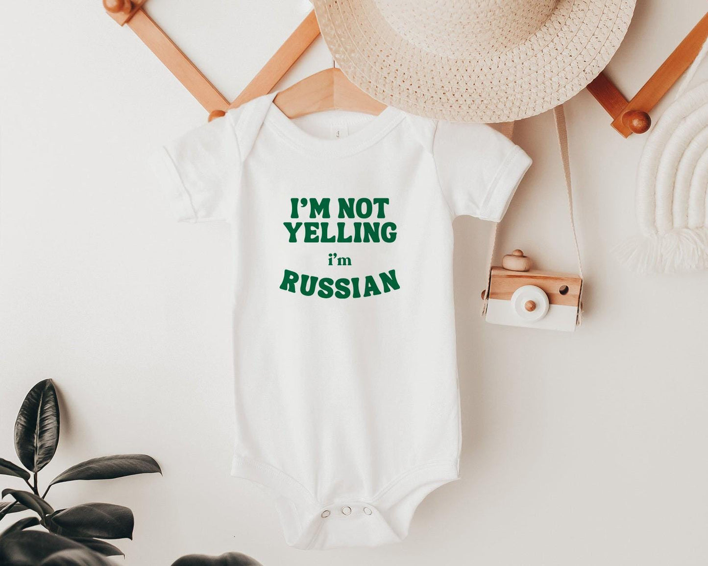 I'm not yelling I'm Russian Onesie / Kids Tee